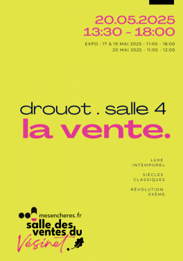 Vente exceptionnelle : la vente. drouout. s4. | 20.05.25